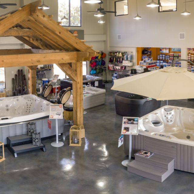 Interior view of Outdoor Living store in Collierville, Memphis TN.